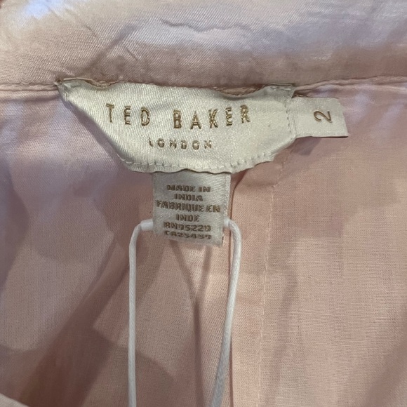 Ted Baker Alegria Tiered Lace Handkerchief Hem Skirt in Light Pink (2/M) - Picture 10 of 14
